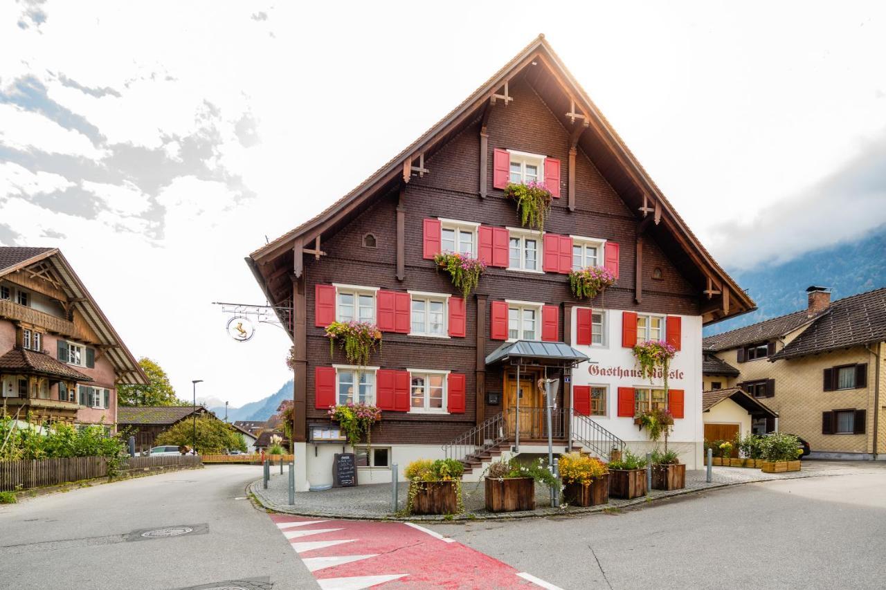 Gasthaus Roessle Nenzing Buitenkant foto