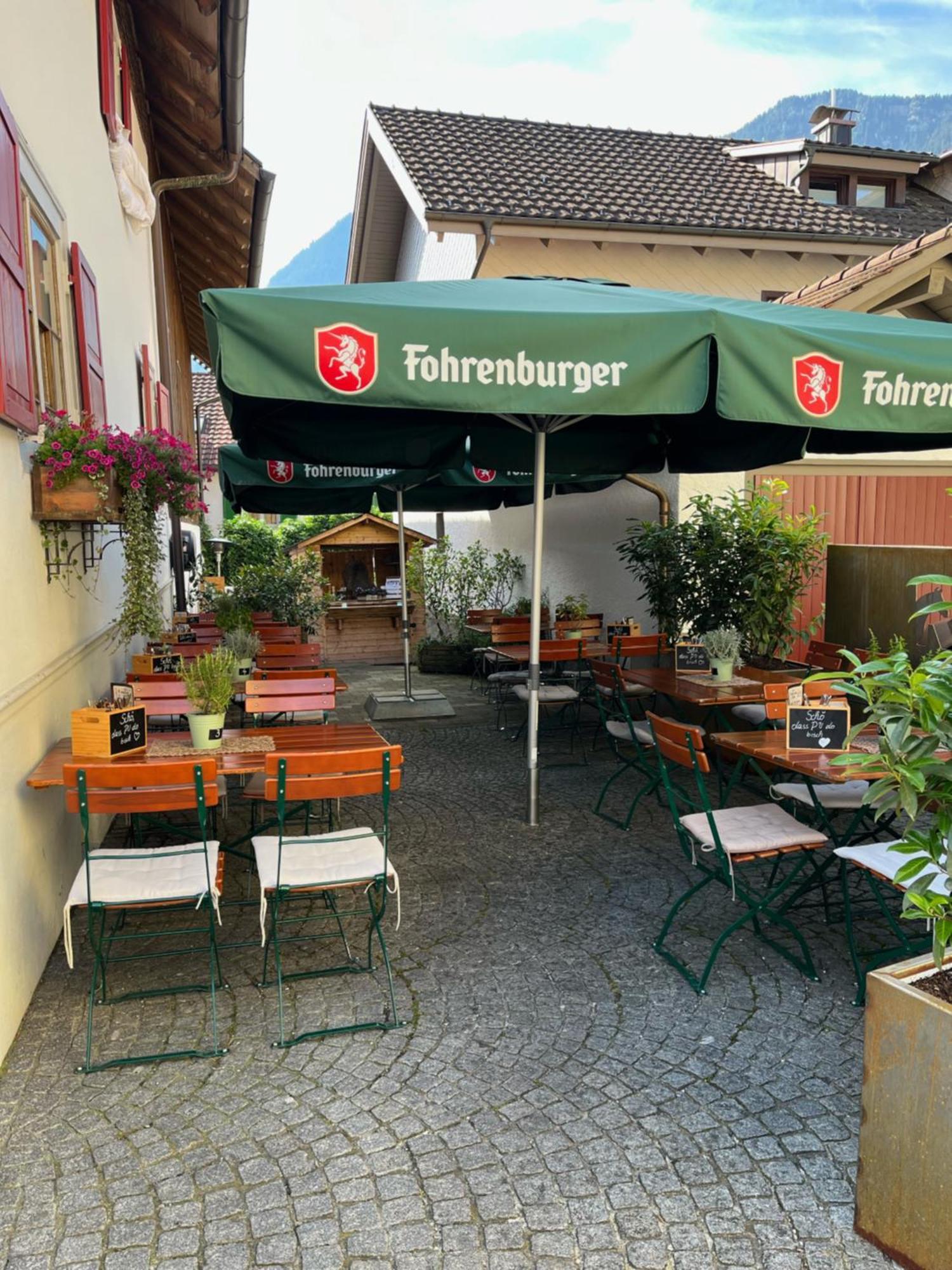 Gasthaus Roessle Nenzing Buitenkant foto